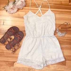 Forever 21 Lace Romper